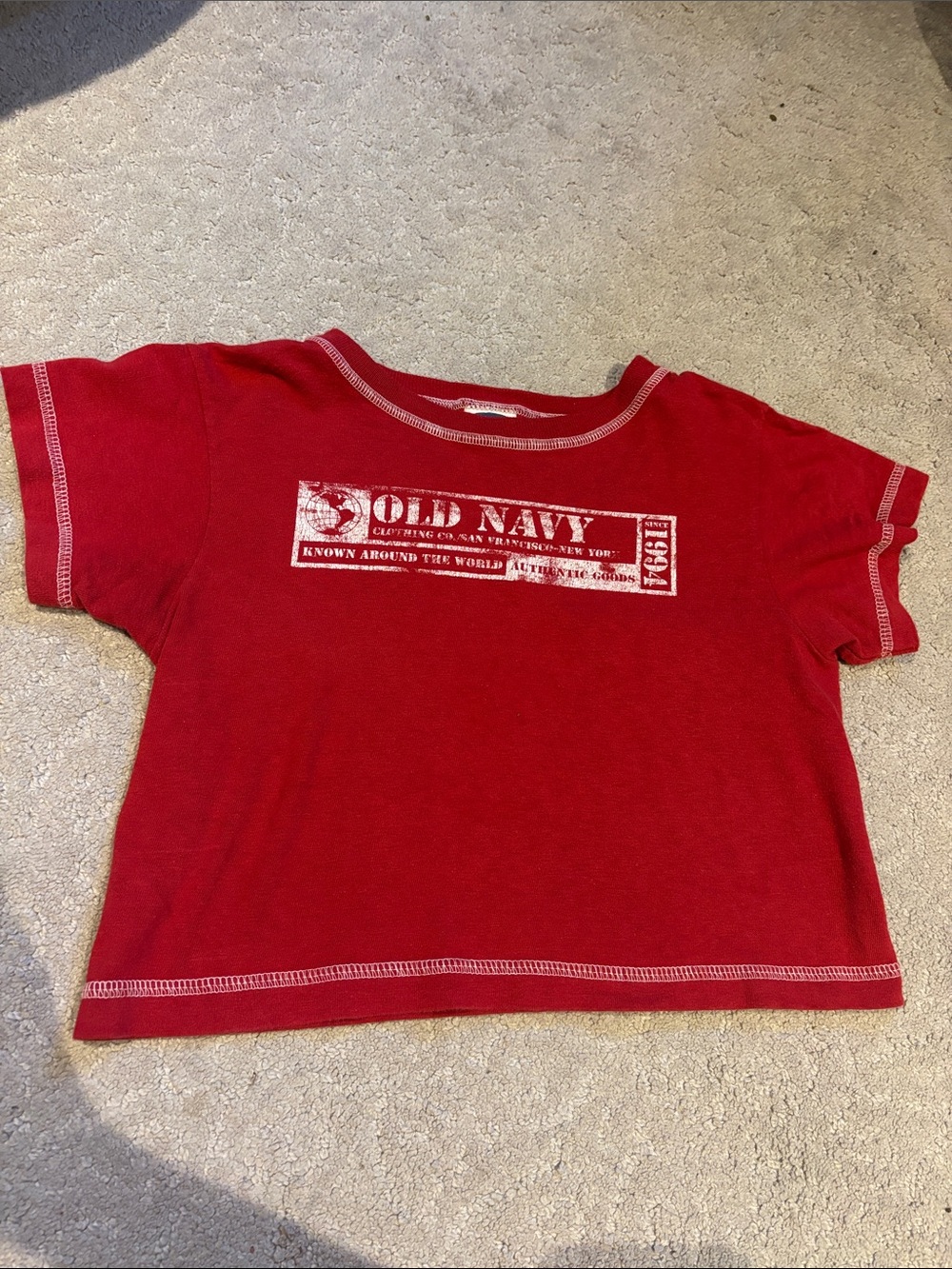 Old Navy Red Baby Tee / Kids Shirt